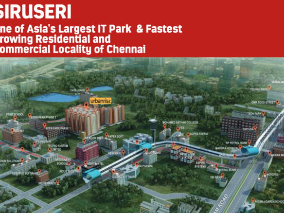 3 BHK from URBANRISE PROPERTY