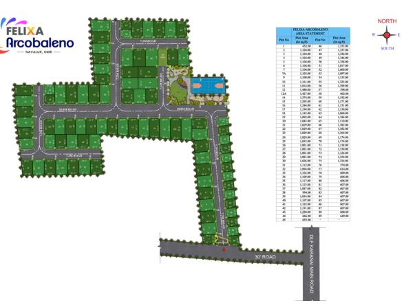 Luxury Villa Plots at Navalur (OMR)